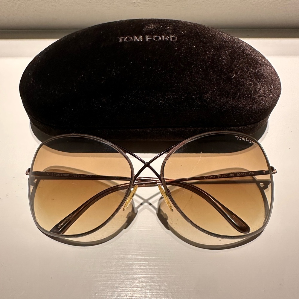 TOM FORD Colette Butterfly Sunglasses